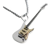 Electric Guitar Rock Punk Necklace Vintage Hip-Hop Pendant
