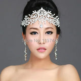 Crystal Headbands Wedding Hair Jewelry Head Chain