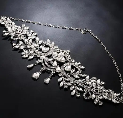 Crystal Headbands Wedding Hair Jewelry Head Chain