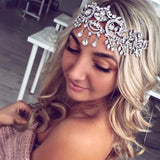 Crystal Headbands Wedding Hair Jewelry Head Chain