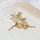 Cubic Zirconia Pearl Brooches