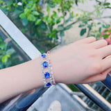 Crystal Charm Bracelet for Women Elegant Rhinestone Wrist Jewelry