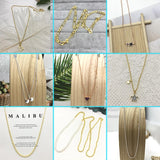 925 Sterling Silver Collarbone Chain Sweater Necklace Jewelry