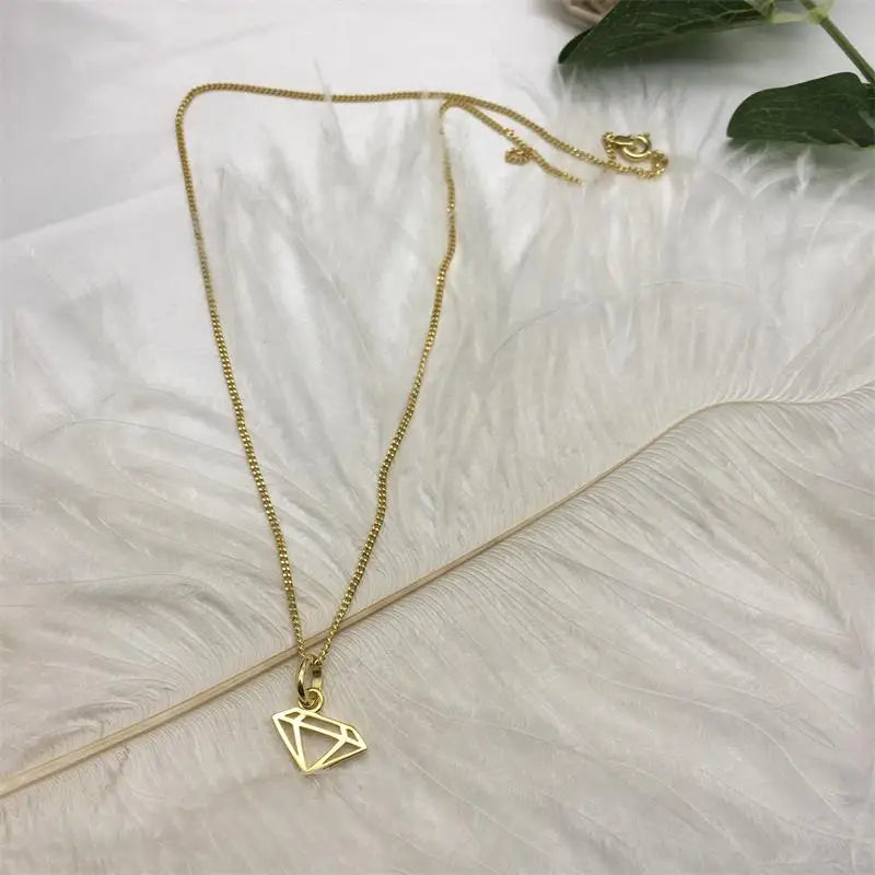 925 Sterling Silver Collarbone Chain Sweater Necklace Jewelry