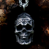 316L Stainless Steel Goat Skull Pendant Necklace