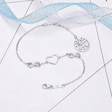 Women's 925 Love Bracelet - European & American 8-Character Bracelet