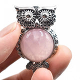 12pcs Alloy Owl Shape Pendants for Jewelry Making