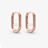 Romantic 925 Silver Matte Full Diamond Earrings
