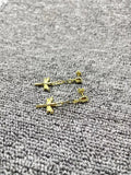 UNOde50 925 14K Dragonfly Earrings Party Jewelry