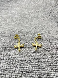 UNOde50 925 14K Dragonfly Earrings Party Jewelry