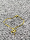 Dragonfly Necklace Jewelry 925 14K Electroplating UNOde50