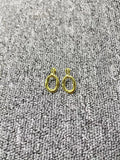 Handcrafted UNOde50 925 Silver Earrings