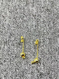 UNOde50 Silver Ball Pendant Earrings