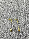 UNOde50 Silver Ball Pendant Earrings