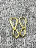 UNOde50 925 Silver & 14K Gold Sliding Earrings