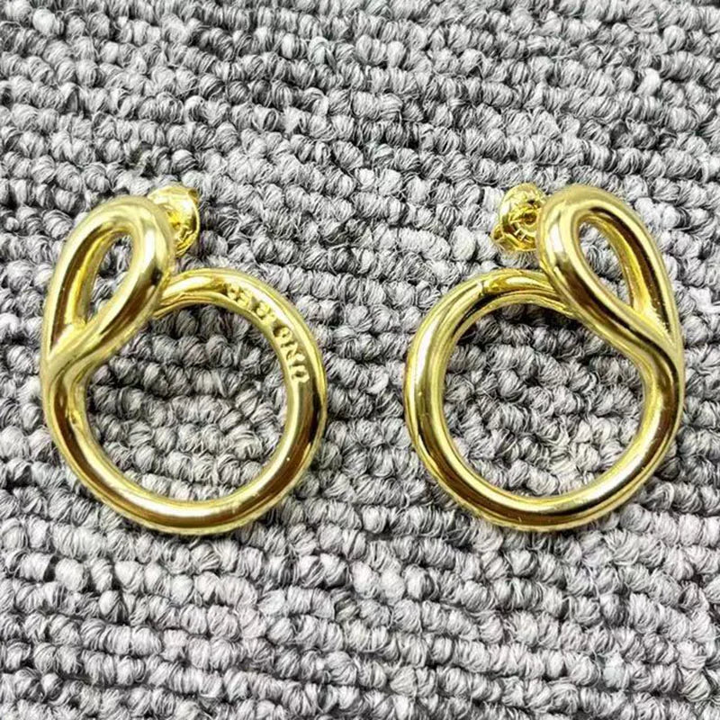 UNOde50 925 14K Electroplated Earrings Party Jewelry