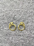 UNOde50 925 14K Electroplated Earrings Party Jewelry