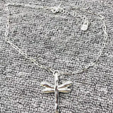 UNOde50 925 Dragonfly Necklace Jewelry