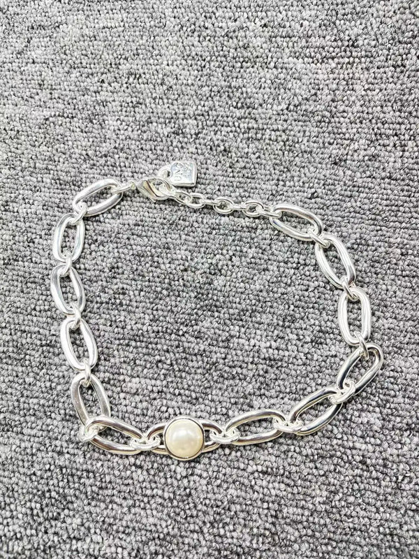UNOde50 Pearl Necklace Jewelry Electroplating 925 Fashionable