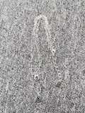 925 Round Sapphire Jewelry Set