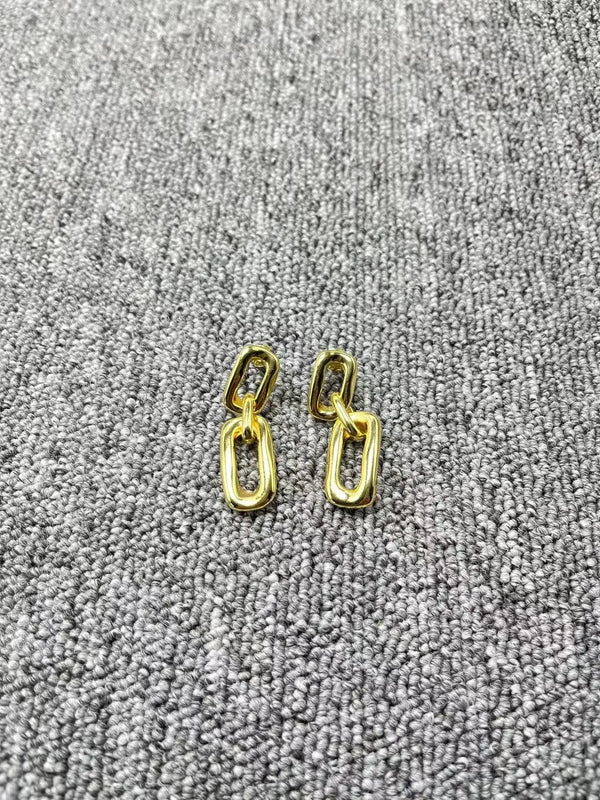 UNOde50 925 Silver 14k Earrings Jewelry