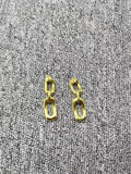 UNOde50 925 Silver 14k Earrings