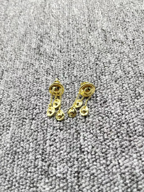 UNOde50 Silver and 14k Earrings