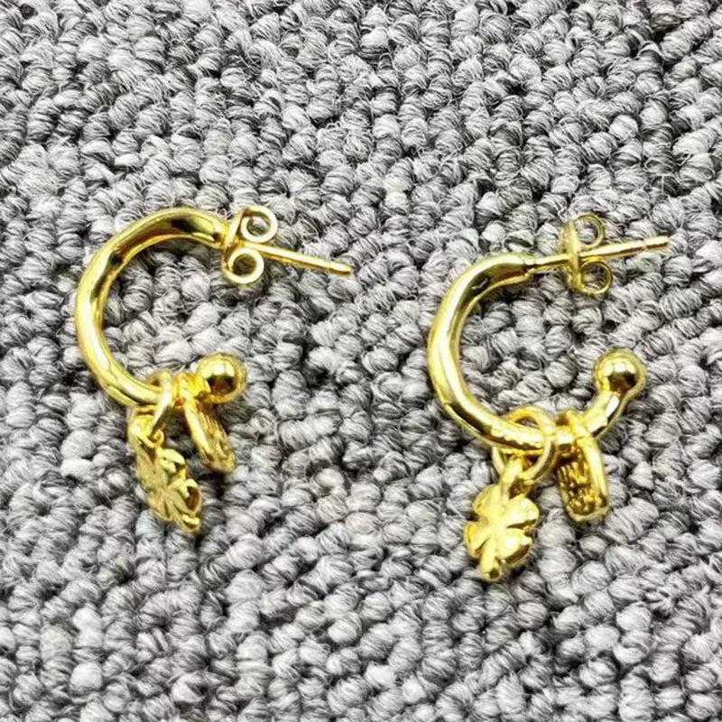 UNOde50 925 Silver Leaf Earrings Jewelry