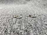 UNOde50 925 Silver Heart Pendant Earrings Jewelry