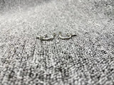 UNOde50 925 Silver Palm Pendant Earrings Jewelry