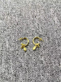 UNOde50 Silver Palm Pendant Earrings Jewelry