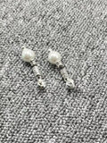 UNOde50 Silver Pearl Earrings Pendant Jewelry