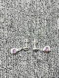 UNOde50 925 Silver Purple Earrings - Jewelry