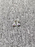 UNOde50 925 Silver Purple Round Earrings