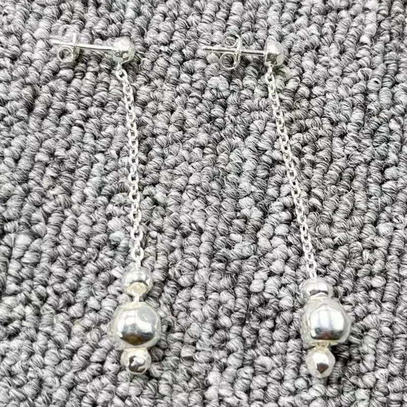 UNOde50 925 Silver Ball Pendant Earrings