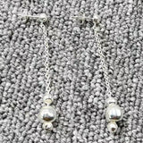 UNOde50 925 Silver Ball Pendant Earrings