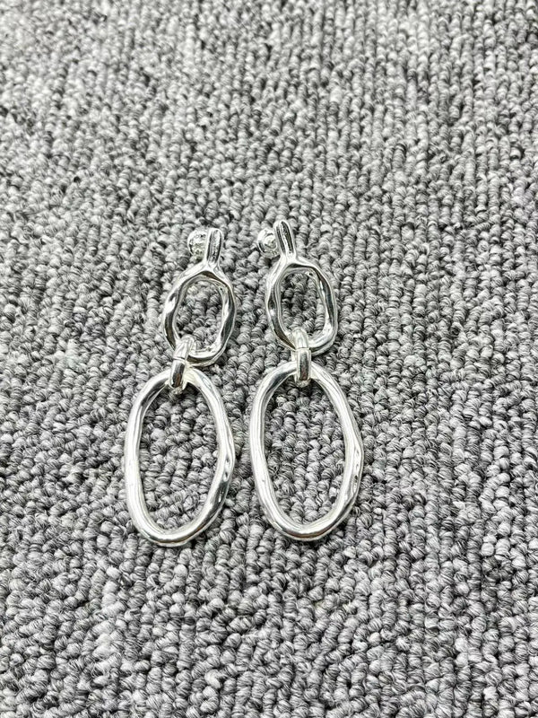 UNOde50 925 Silver Earrings Women's Fashion Jewelry