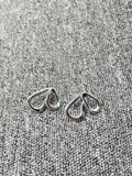UNOde50 925 Silver Sliding Earrings, Holiday Jewelry