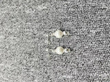 UNOde50 925 Silver Pearl Earrings Jewelry