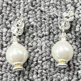 UNOde50 Silver Pearl Earrings Sweet Jewelry