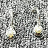 UNOde50 Crystal Pin Earrings