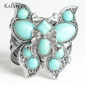 Butterfly Bracelet Silver Plated for Women