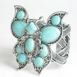 Butterfly Bracelet Silver Plated for Women