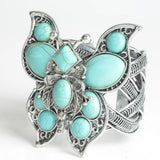 Butterfly Bracelet Silver Plated for Women