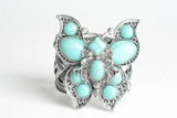 Butterfly Bracelet Silver Plated for Women