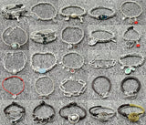 925 Silver Plated Charm Bracelet for Women