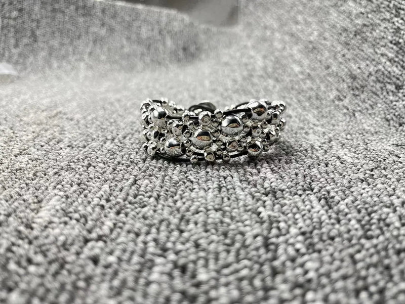 925 Silver Plated Bracelet with Charm Beads