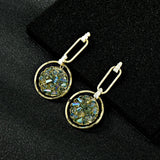 Crystal Heavy Industry Ladies Earrings 925 Silver Needle