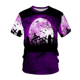 Halloween 3D Print Men's Short Sleeve T-Shirt