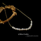 Freshwater Pearl Necklace Bohemian Charm Jewelry
